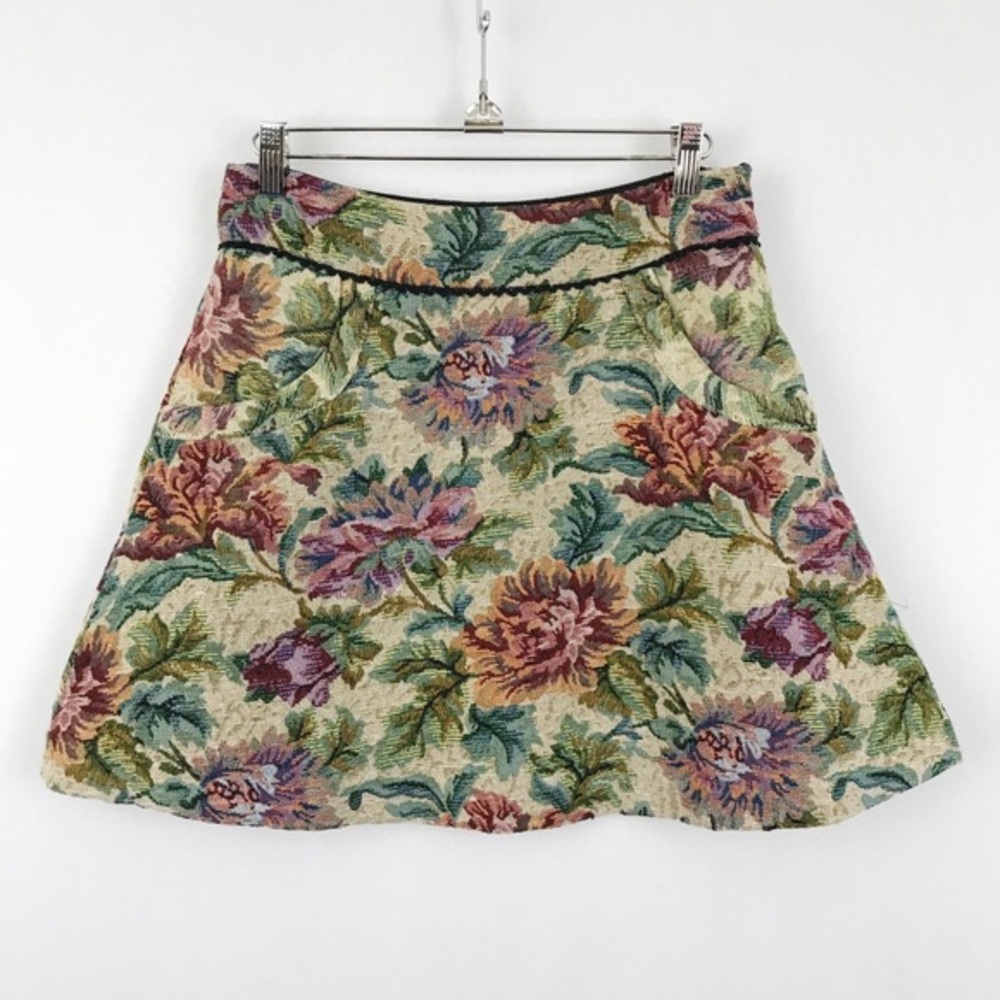 Free People Carpet Bag Circle Tapestry Skirt